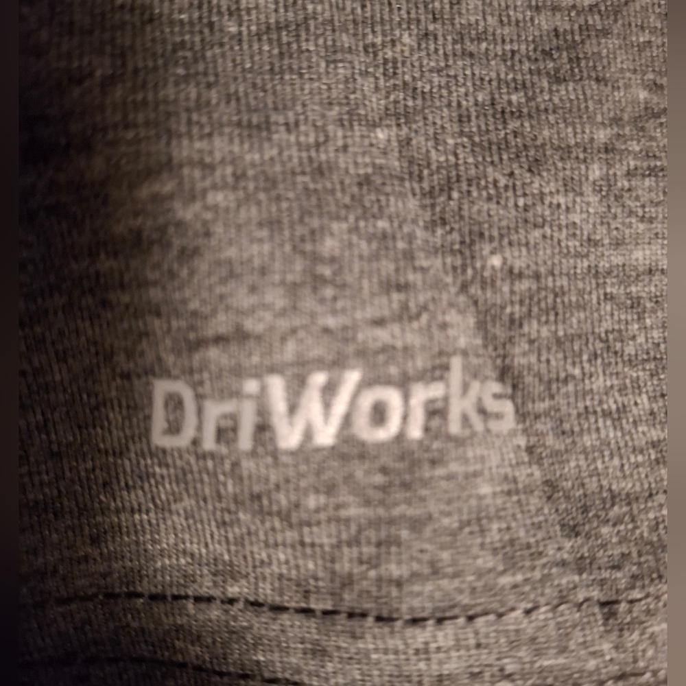 Men's Charcoal Heather Gray  Long Sleeve Tee - Picture 4 of 5